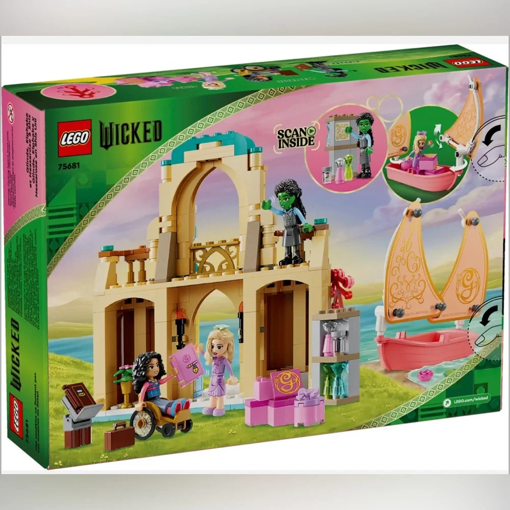 LEGO Glinda, Elphaba & Nessarose at Shiz University (75681) NEW in Sealed Box